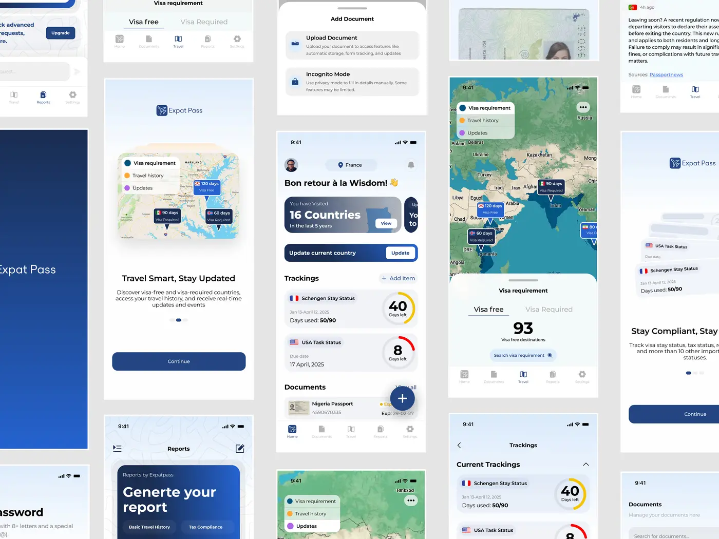 ExpatPass design